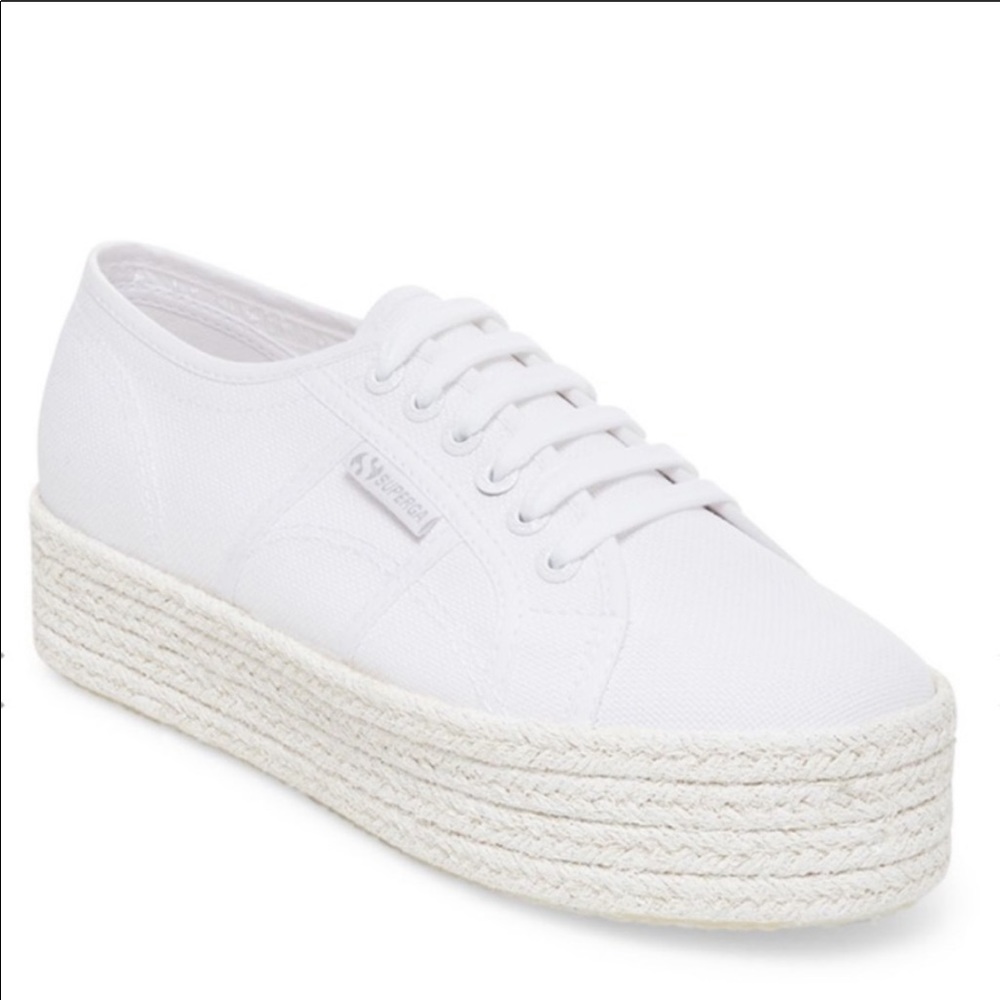 NWT Superga Platform Espadrilles